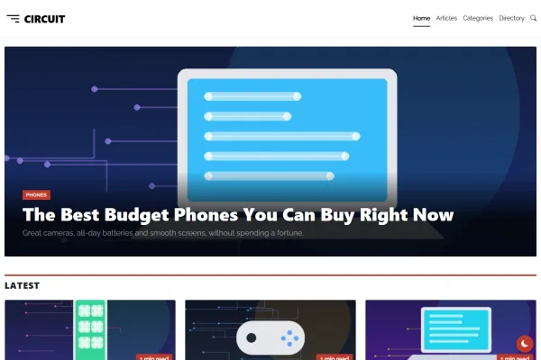 The Magazine theme