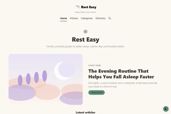 The Wellness theme